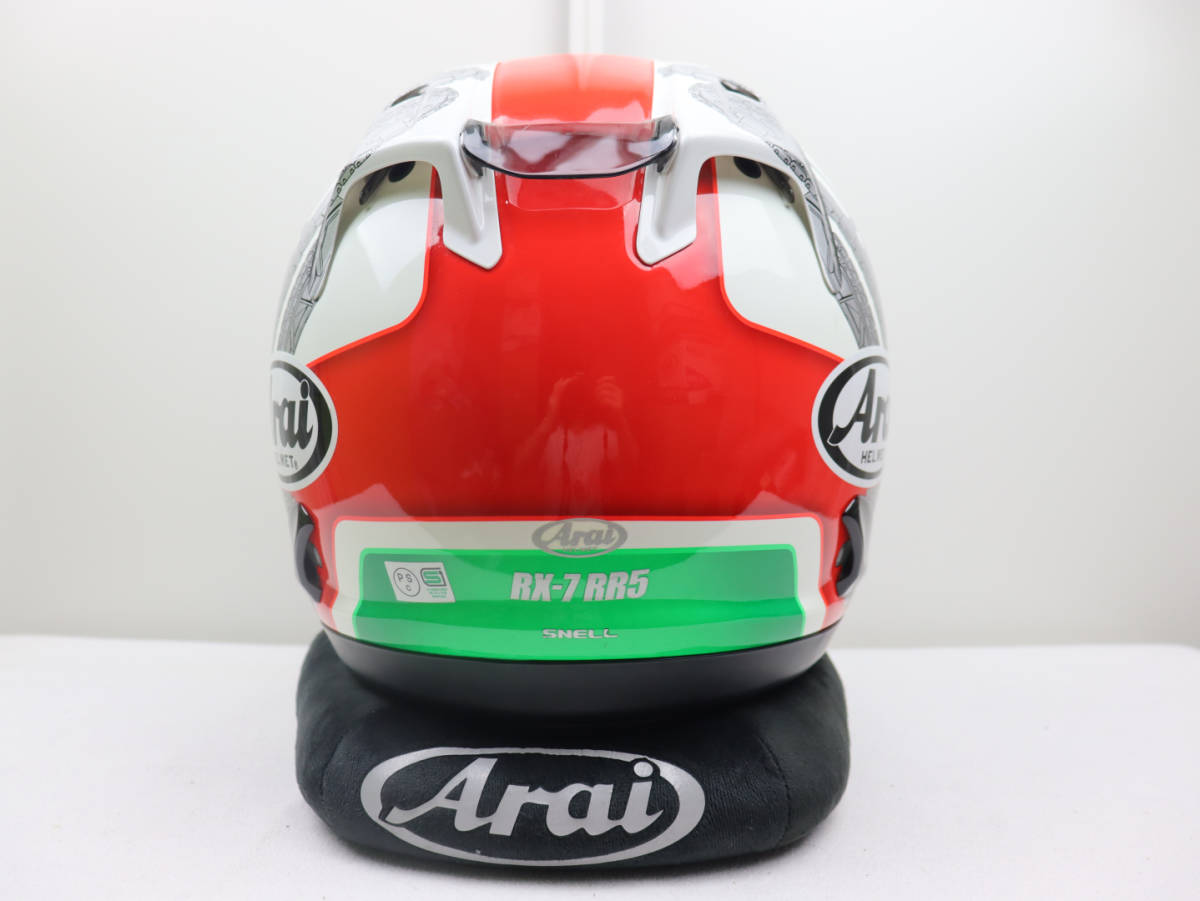 希少】ARAI アライ RX-7 RR5 GP DUCATI CORSE- DESMO L2 フルフェイス 