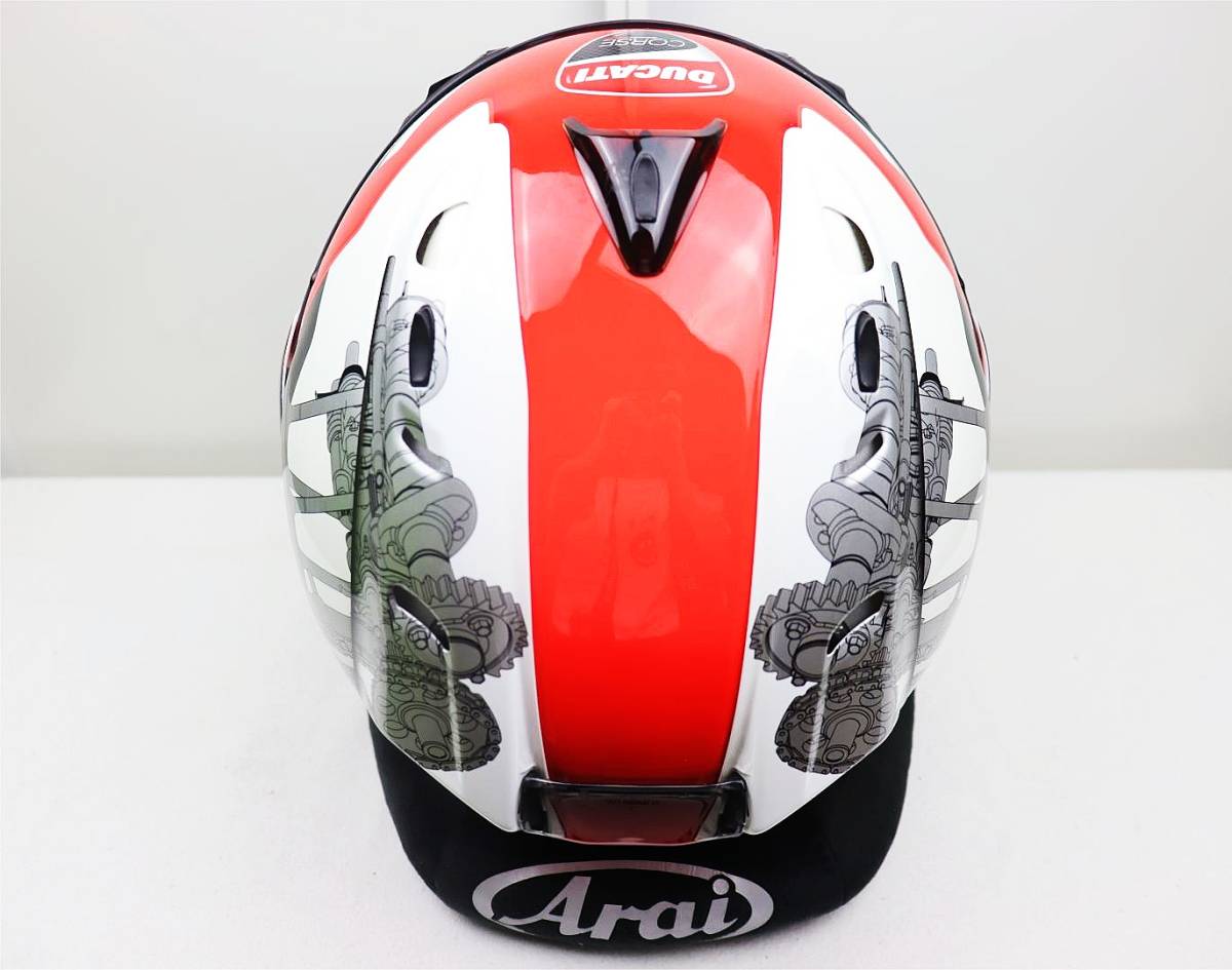 希少】ARAI アライ RX-7 RR5 GP DUCATI CORSE- DESMO L2 フルフェイス 