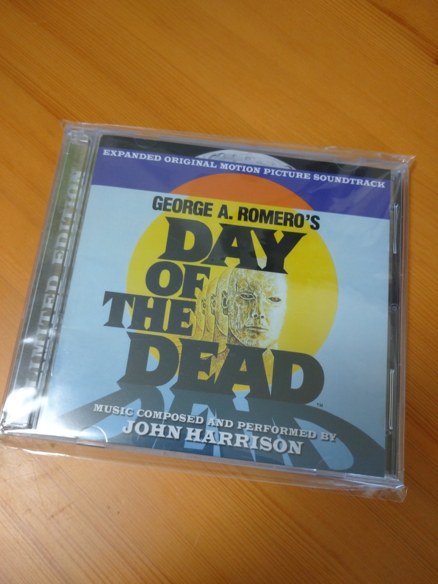 死霊のえじき DAY OF THE DEAD サントラ CD 2枚組 海外盤 限定 中古 
