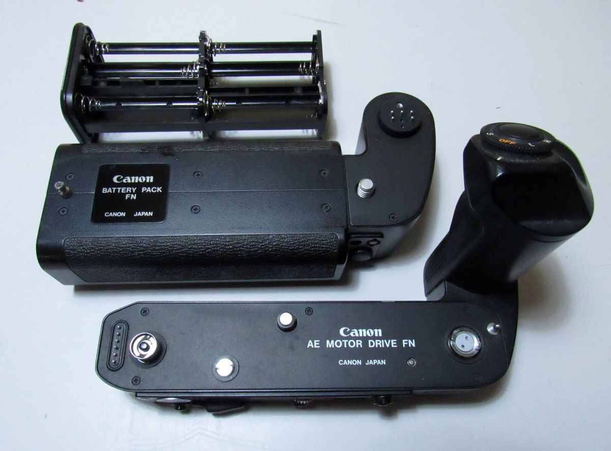 Canon AE MOTOR DRIVE FN フィルムカメラ用アクセサリー Canon AE MOTOR DRIVE FN フィルムカメラ用アクセサリー Canon AE