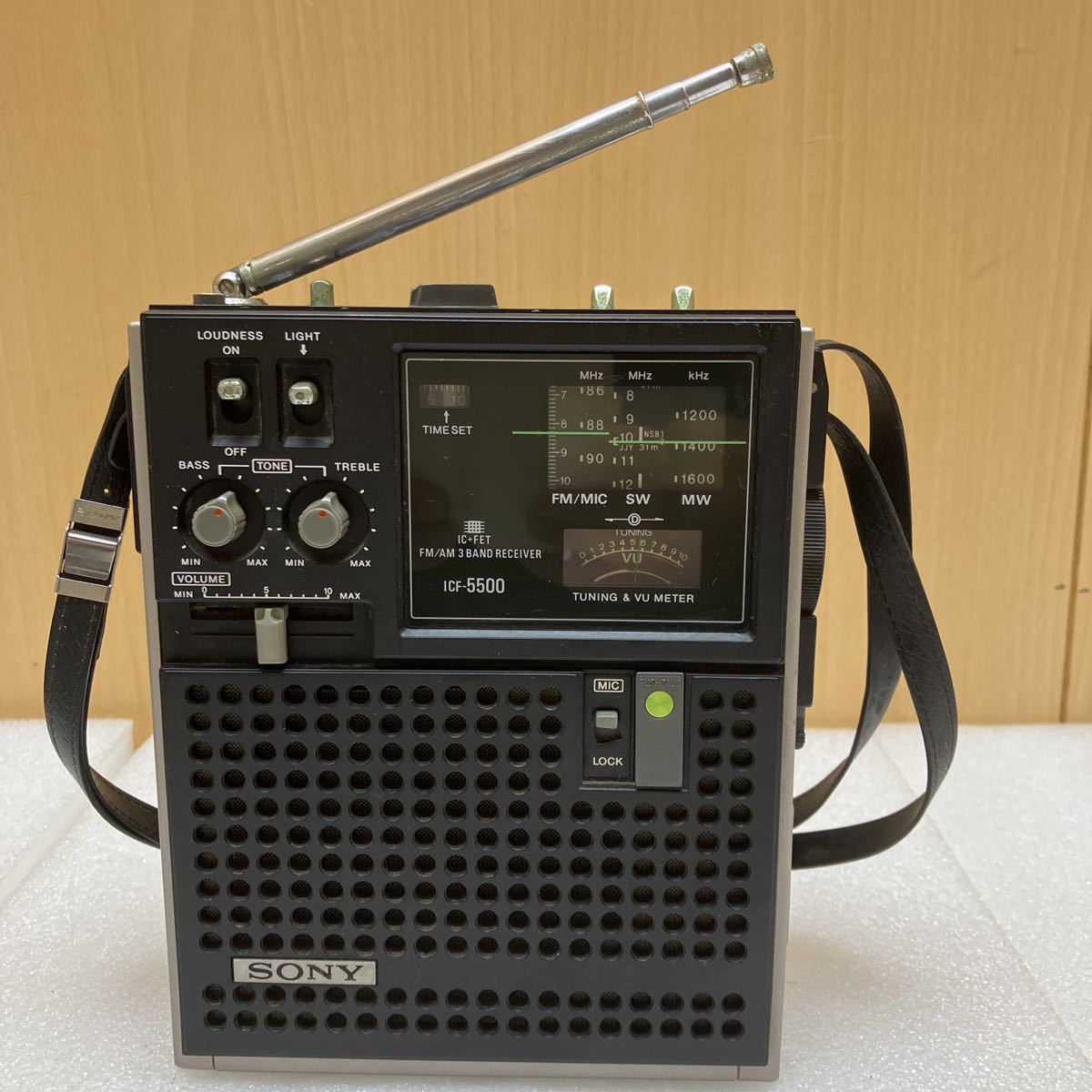 XL7077 SONY ソニー ICF-5500 スカイセンサー 3バンドレシーバー