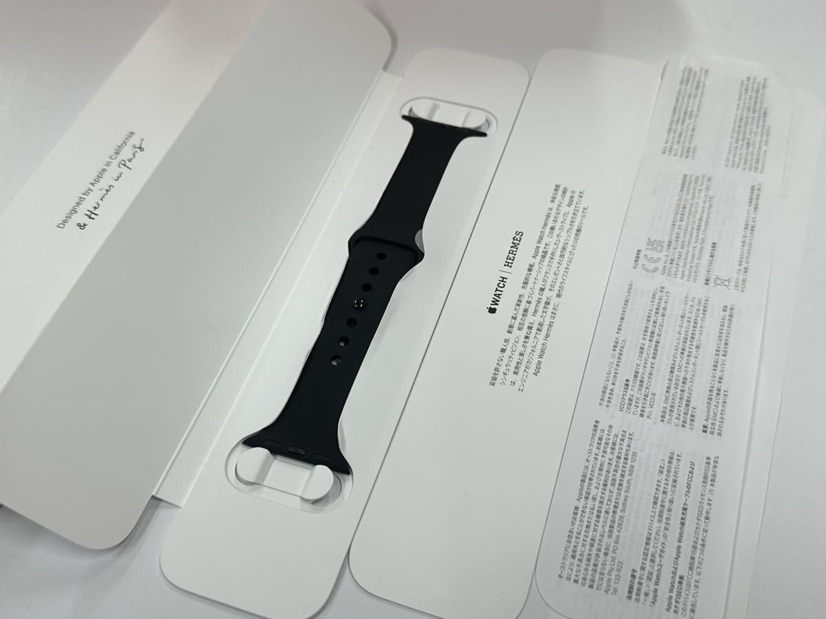 Apple ☆未使用即決 Series8 Apple Watch HERMES 黒 エルメス