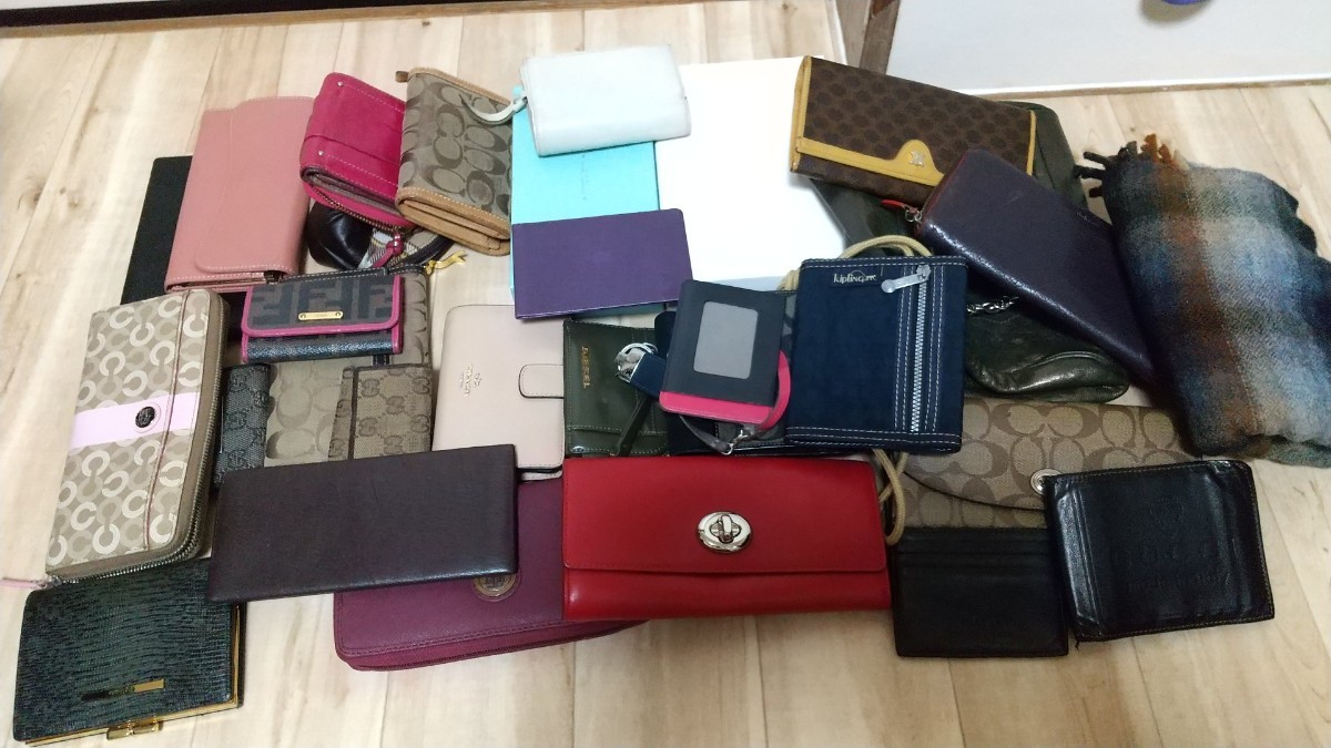 LOUIS VUITTON COACH まとめ売り セット 大量 財布 長財布 財布、バッグ まとめ売り COACH、LOUIS VUITTON コーチ 財布 バッグ