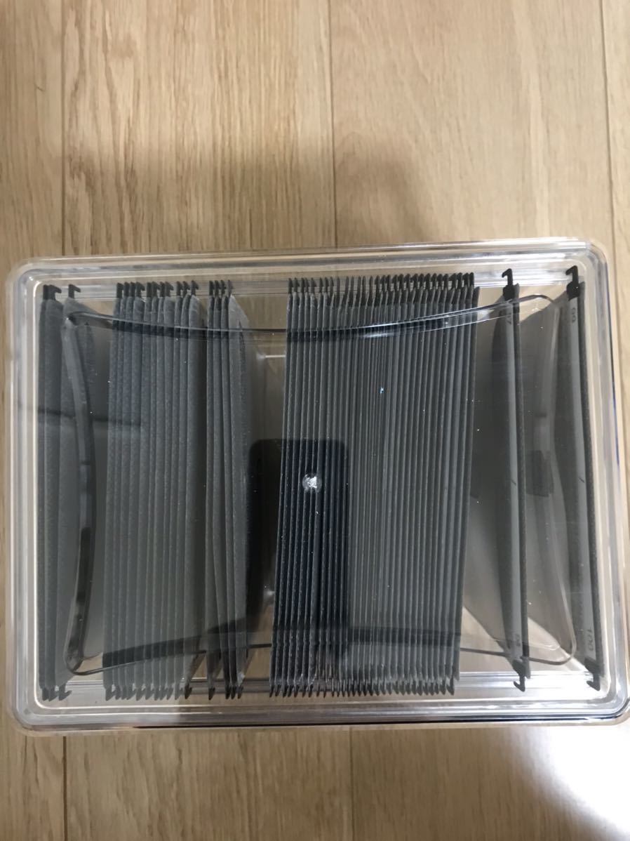 サンワサプライ アクリルボックスケース 100枚収納 FCD-FBOX14CL　ほぼ未使用品_3