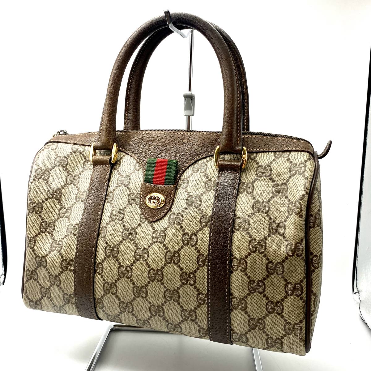 TY0481□GUCCI グッチ オールドグッチ シェリーライン Bag バッグ 鞄 