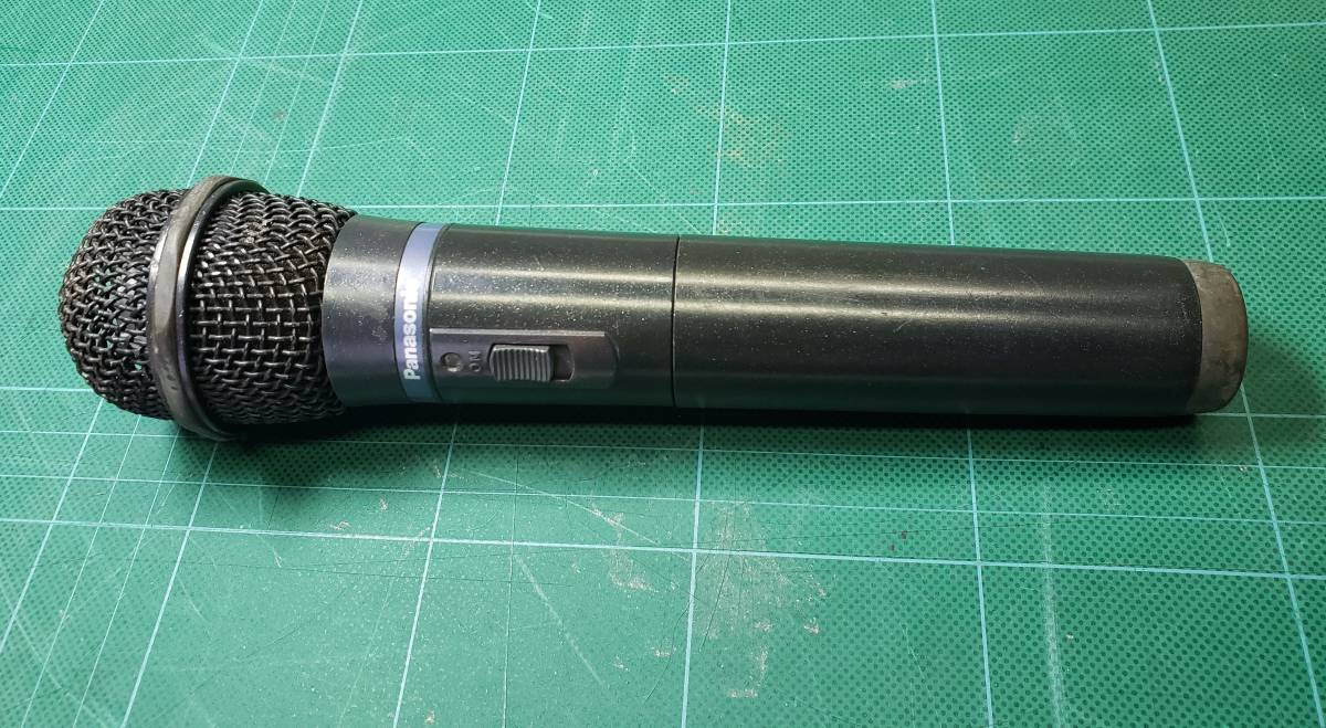 ■WM-08　多分　WX-4200　Panasonic　松下通工　松下通信工業　　ワイヤレスマイクロホン　中古　音出し確認　800MHz帯