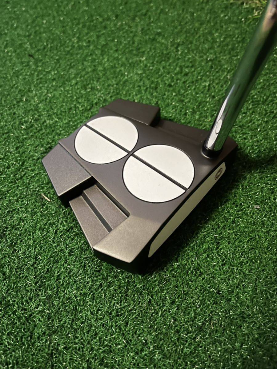 ODYSSEY オデッセイ ELEVEN TOUR LINED (イレブンツアーライン) 2-BALL パター STROKE LABシャフト 32 (インチ) 