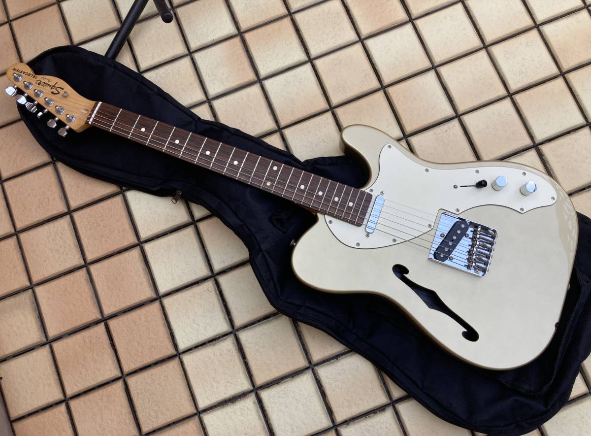 Squier Telecaster thineline ミディアムスケール TLM 