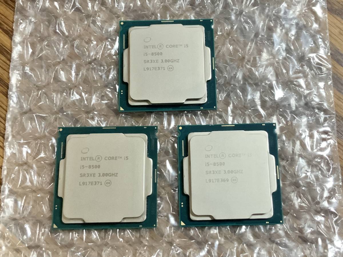 Intel Core i5-8500 3個セット