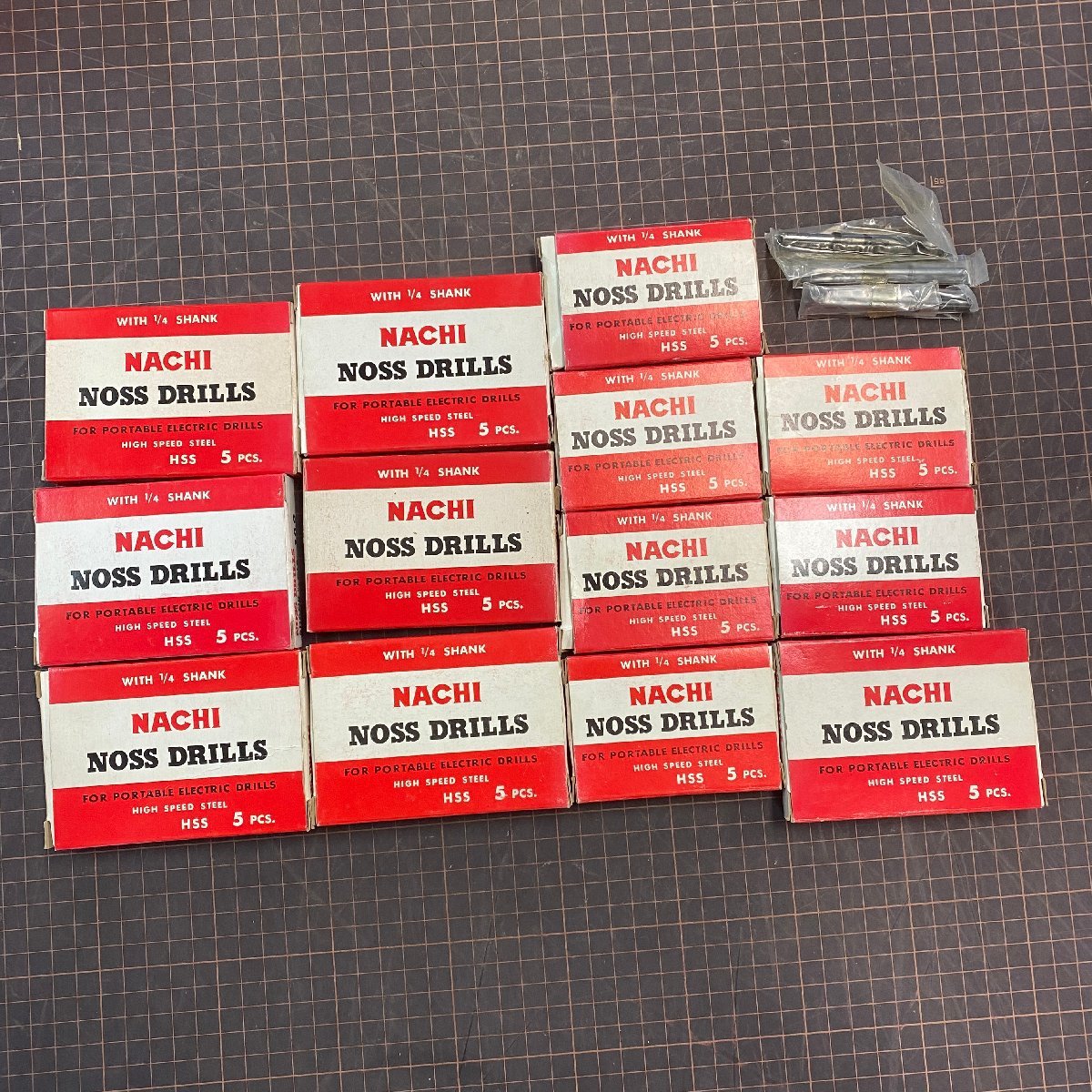 【N133】未使用 不揃い NACHI ナチ ノスドリル ドリル 7.0 - 13.0 まとめ