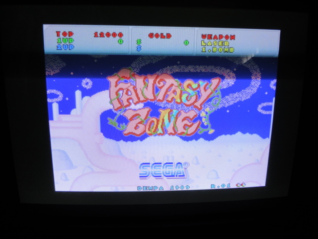 X68000用ゲームソフト ファンタジーゾーン（初期動作確認済み）(X68000