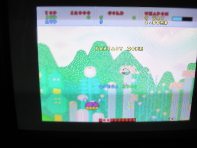X68000用ゲームソフト ファンタジーゾーン（初期動作確認済み）(X68000