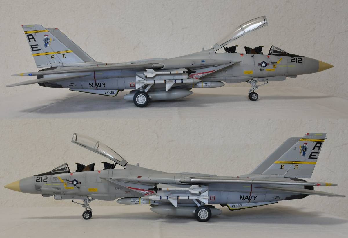 F-14A 1⁄48 Tomcat Tamiya グラマン | トムキャット タミヤ - F-14 傑作機