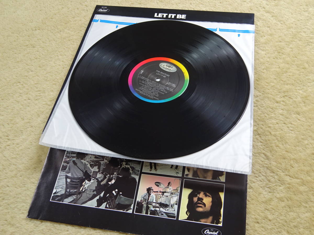 The Beatles /LET IT BE 【LPレコード US盤／虹ラベル】 The Let