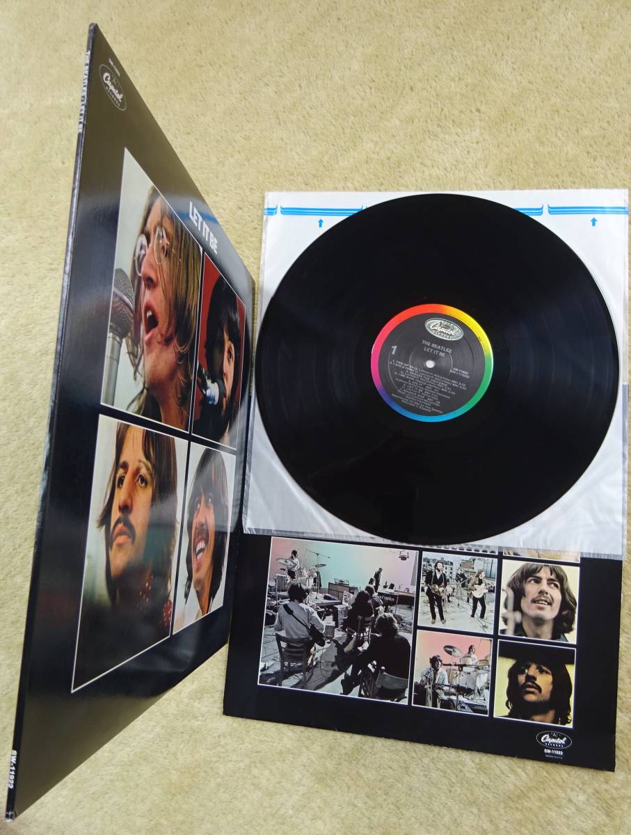 The Beatles /LET IT BE 【LPレコード US盤／虹ラベル】 The Let