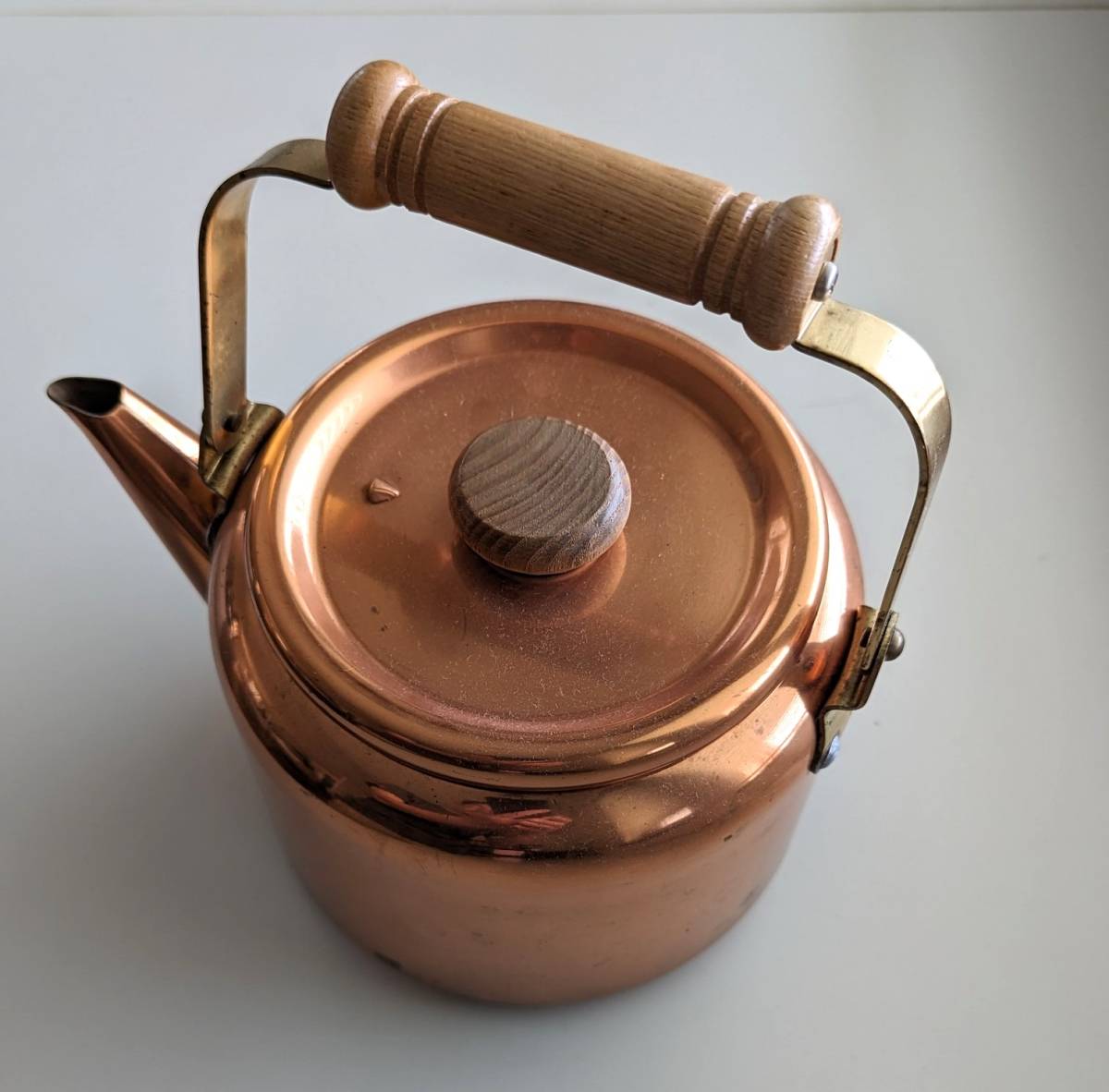 ☆ 送料無料 ☆ ツインバード 1.6L ☆ 銅(コパー)製 ☆ ケトル ☆ 銅やかん ☆ アンティーク レトロ ☆