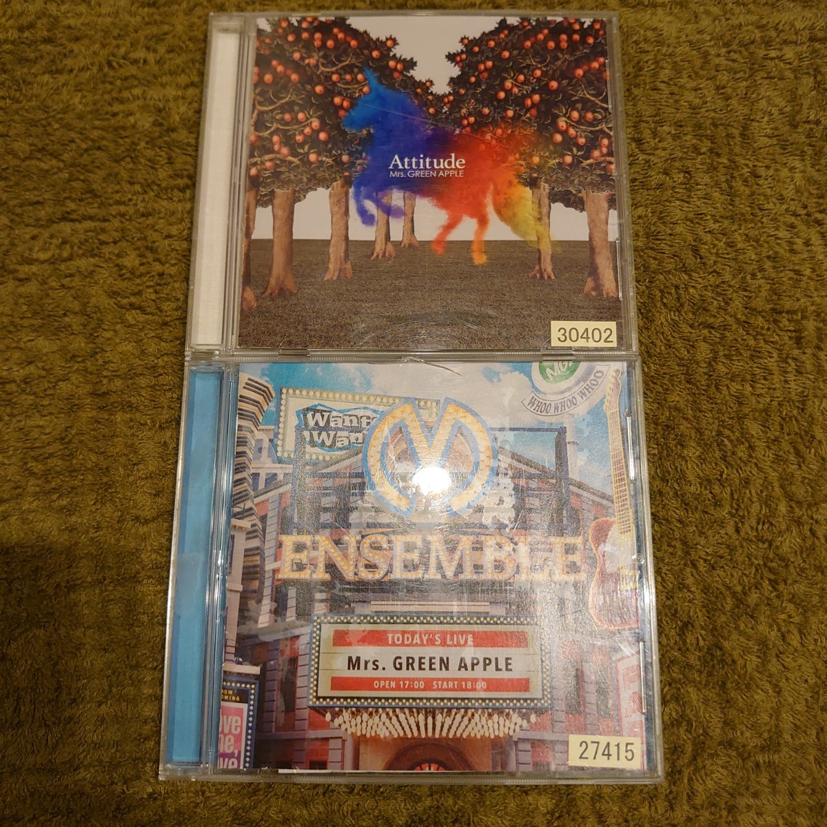 Mrs. GREEN APPLE Attitude - CD ミセスグリーンアップル Attitude 