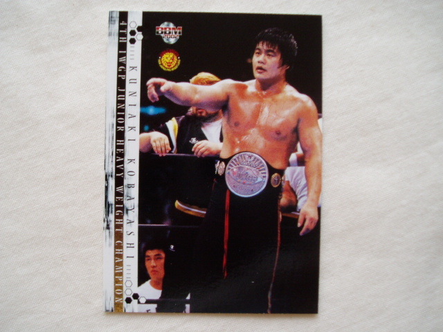 小林邦昭 BBM2002新日本プロレスカード 虎ハンター 初代タイガーマスク