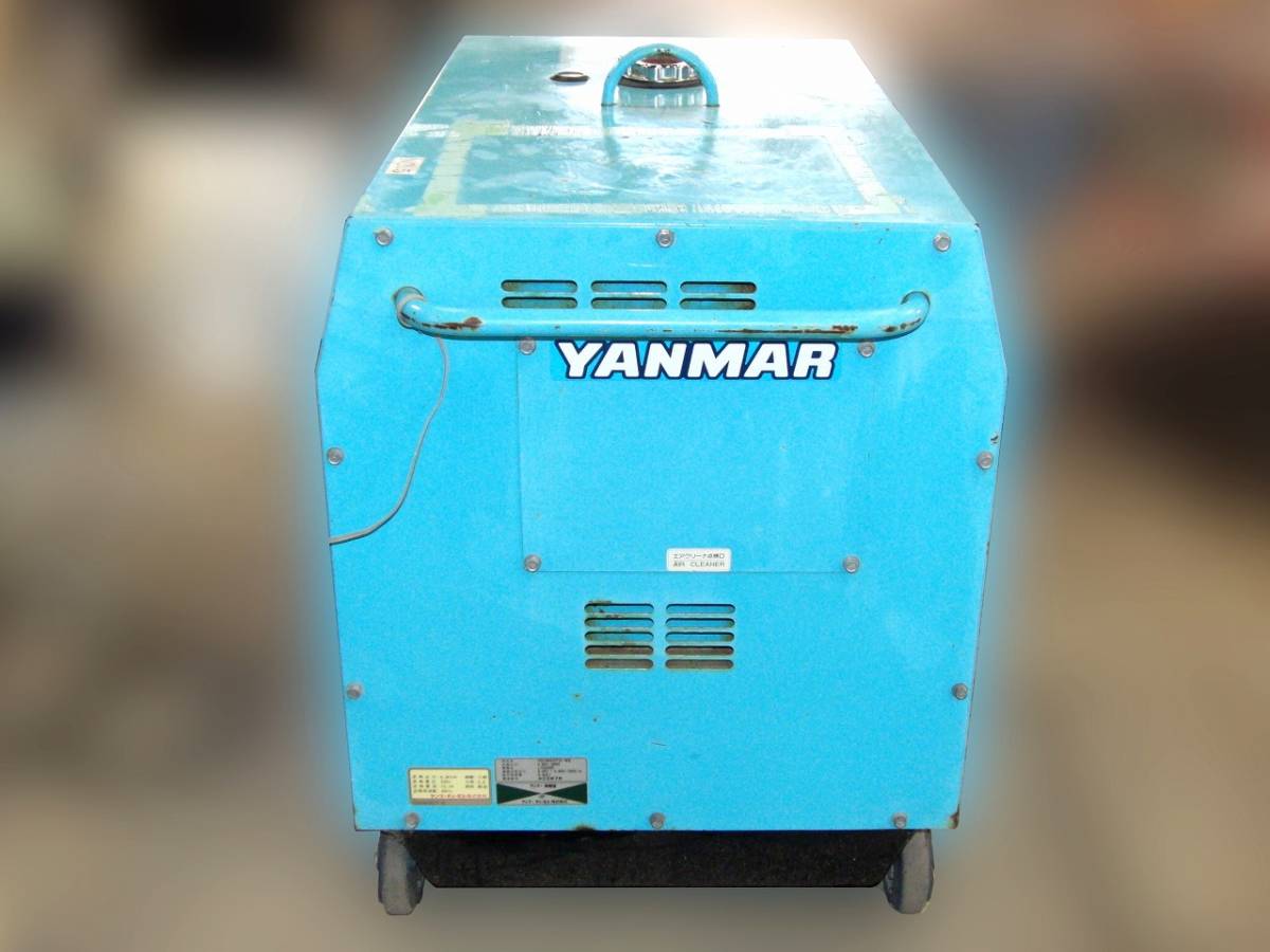 ヤンマー KING MATE YDG600TS-6E 4.8KW 60Hz ディーゼル発電機 57h 