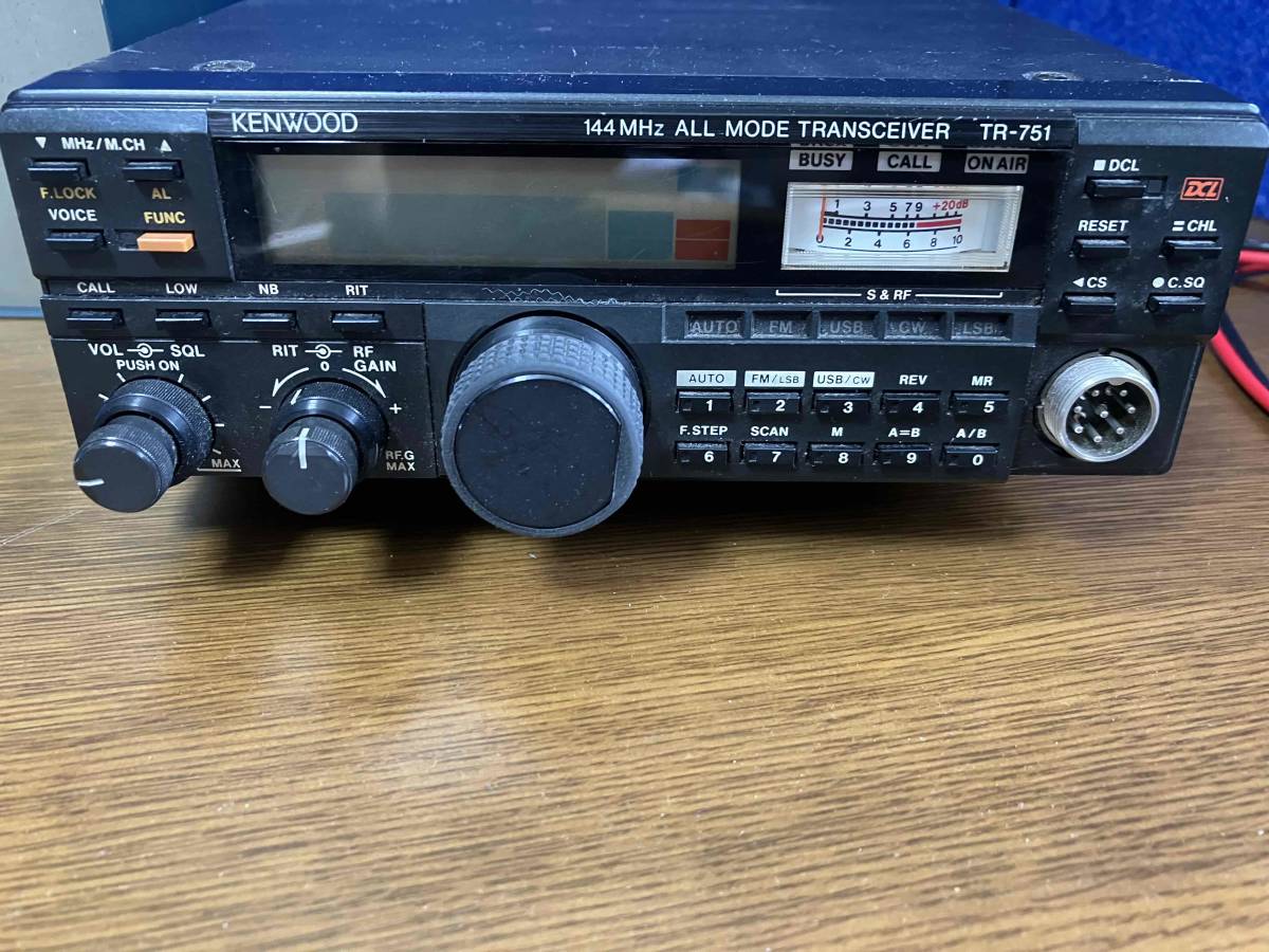 ☆ KENWOOD 2m ALL MODE TR-751， DAIWA SWR計 SW-410， KENWOOD