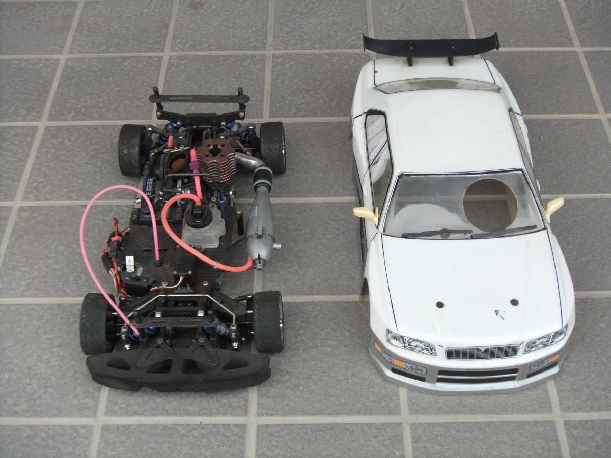 ホビーラジコン 京商 1/10 エンジンバギー 旧車 当時物
