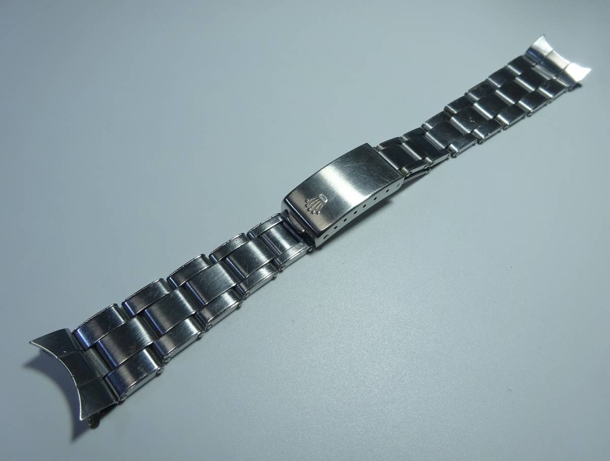 ロレックス ROLEX リベットブレス Ref.7205 FF60 ヴィンテージ ロレックス純正リベットブレス 7205 FF:60 19mm ビンテージ 1002/1500