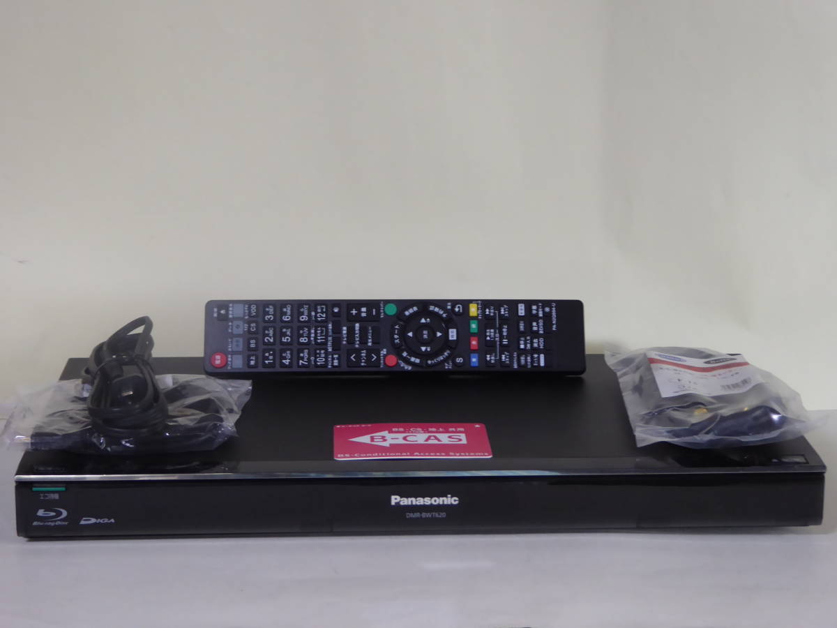 ☆【1TB⇒2TB HDD換装済 Panasonic DIGA DMR-BWT620 動作品