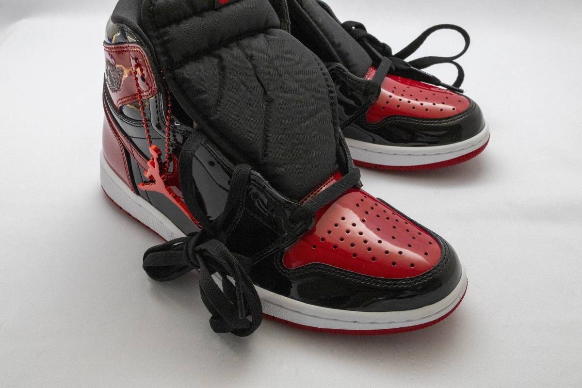Nike Air Jordan 1 Retro HIGH OG Patent Bred ナイキ エア ジョーダン 