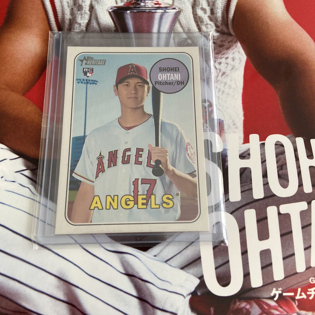 Topps HERITAGE 2018 Shohei Ohtani 大谷翔平 ルーキーカード 0 Topps