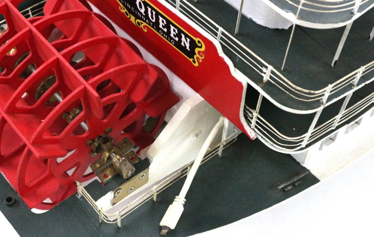 行董 完成品 DELTA QUEEN デルタクィーン 1/73 スケール 斉藤製作所 SAITO 船 模型 日本製 直接引き取り限定 ...