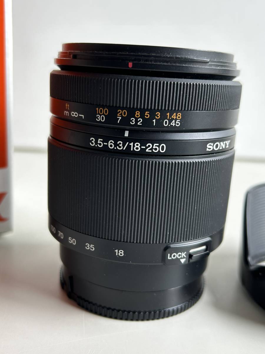 Wj319◇SONY ソニー◇デジタル一眼レフカメラ レンズ SAL18250 DT 3.5