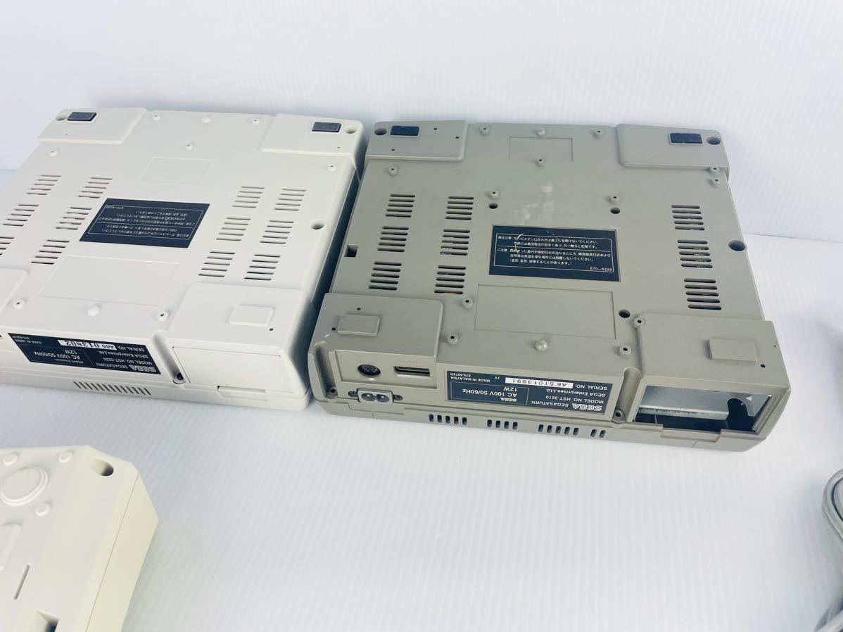 z18-7/140/0】セガサターン 本体 10台セット ジャンク 白 黒 まとめ 