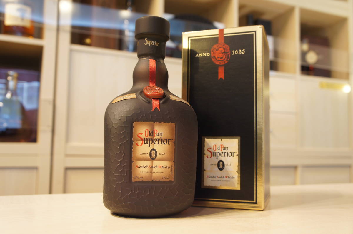 70765 Old Parr (オールドパー) Superior スーペリア 750ml 43％ 箱付