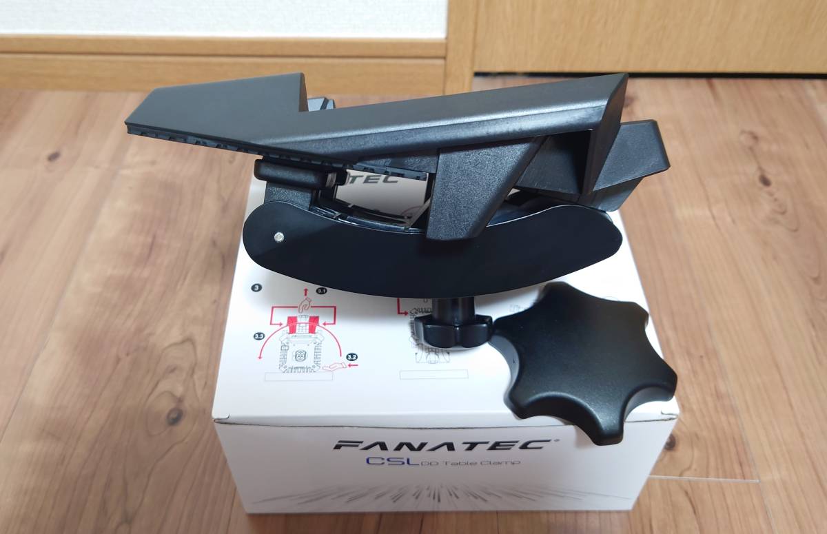 FANATEC CSL DD TABLE CLAMP（CSL DD/DD PRO用テーブルクランプ 
