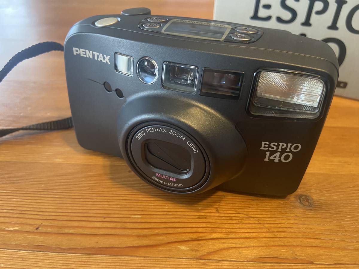 【箱付き】ペンタックス　Pentax ESPIO 140 箱付き 外観良好 ペンタックス PENTAX ESPIO 140 コンパクトフィルムカメラ