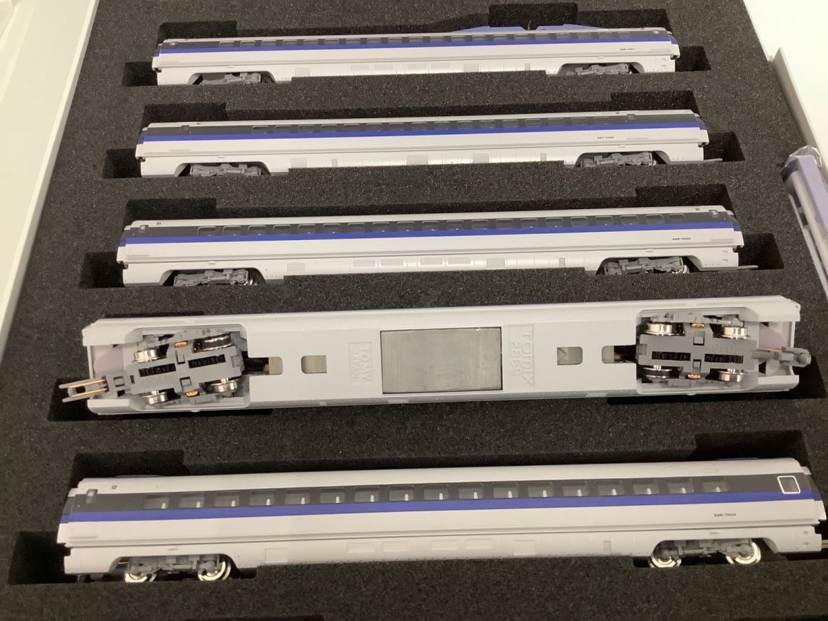 新品限定品TOMIX 新幹線模型 98936 8両 N) 98936 JR 500系7000番代(カンセンジャーラッピング)8両セット【限定