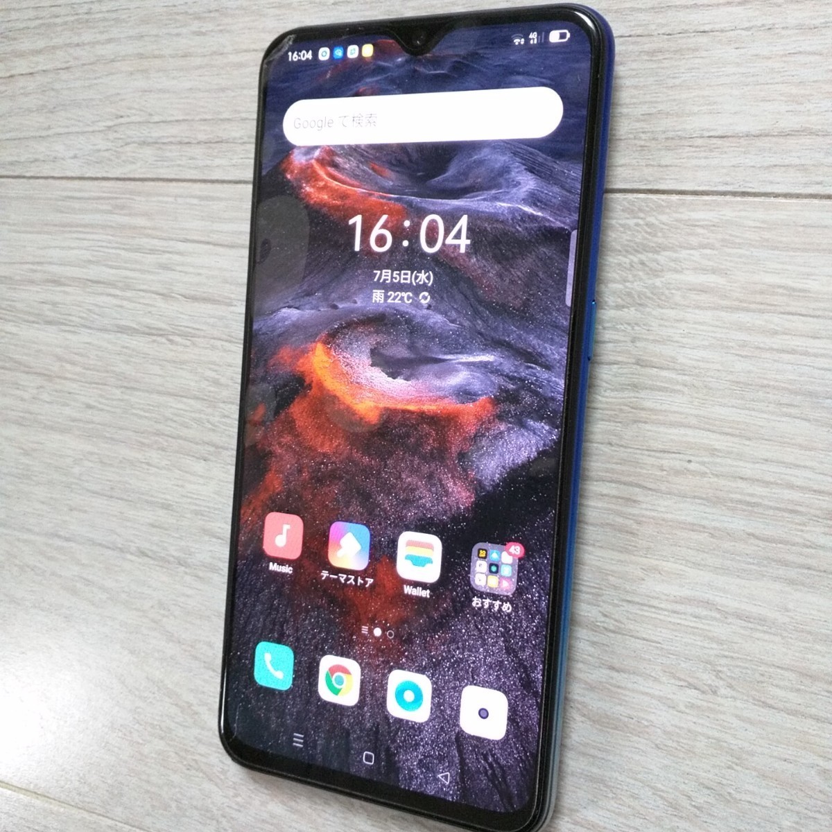 レア機種　OPPO K5 SIMフリー　美品になります。 余裕のRAM8GB、ROM128GB ハイスペックな玄人向けスマートフォン