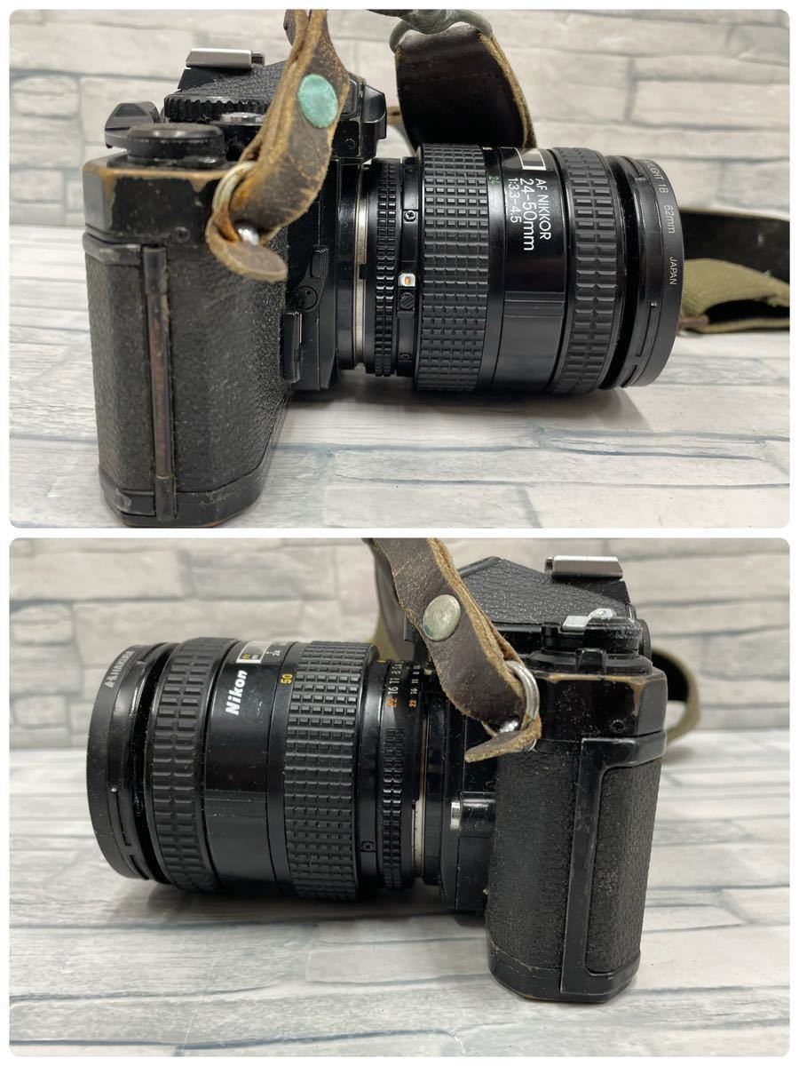 32514.0712Y】中古品☆ジャンク？動作未確認 Nikon FM2 レンズ24