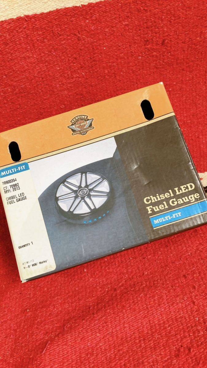 新品未使用ハーレー純正フューエルゲージCHISEL LED 【公式通販】
