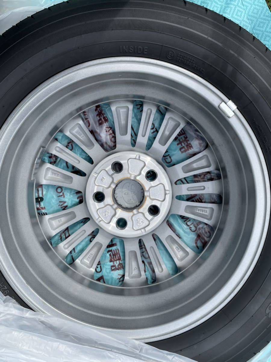 新車外し 90 系 ヴォクシー 純正アルミホイールタイヤセット205/60R16 