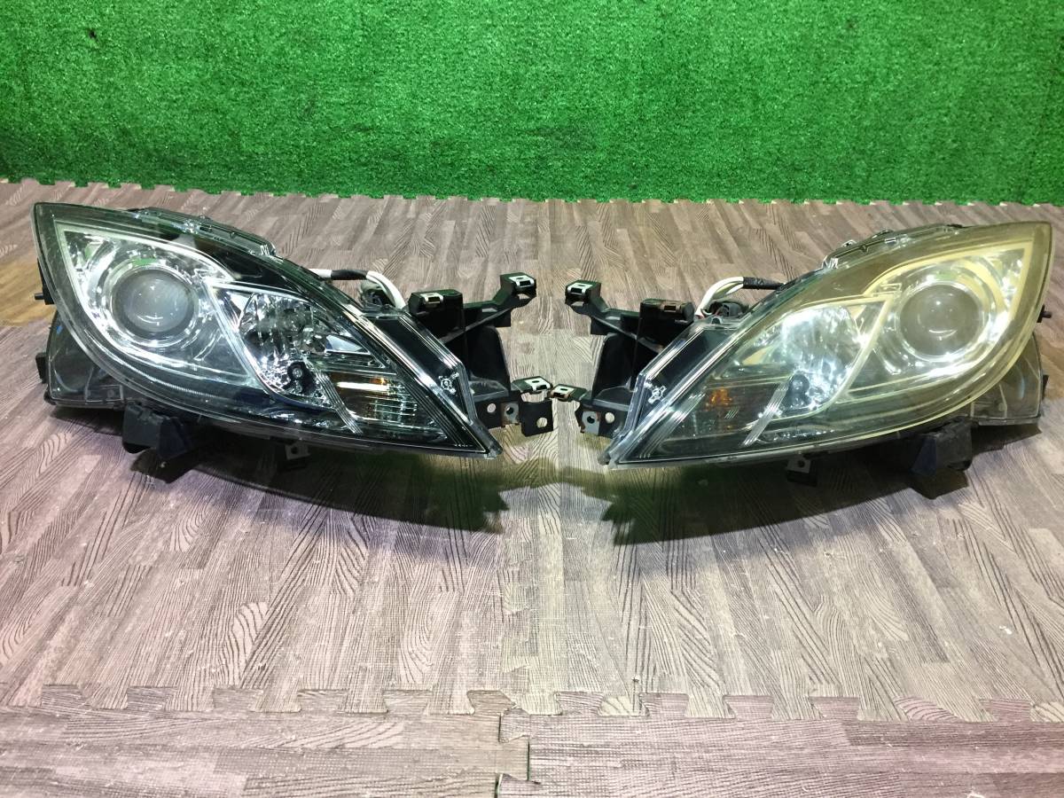 GHEFW　アテンザ　左右　ヘッドライト　HID　H23年　管15000L−R