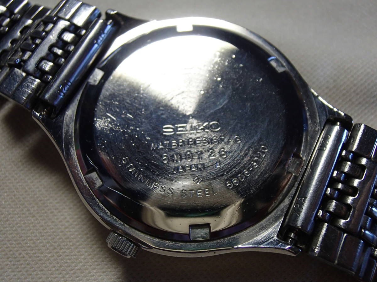 ◇SEIKO◇セイコーロードマチック 5606-8120 正確に稼働中(セイコー 1 