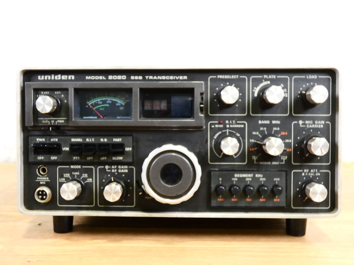 ユニデン Uniden HF/SSBトランシーバー MODEL:2020 アマチュア無線 アマチュア無線 ※ジャンク＠120(6)