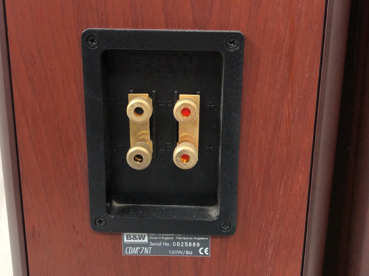 B&W Bowers&Wilkins CDM 7NT トールボーイ ペア スピーカー E064M1025