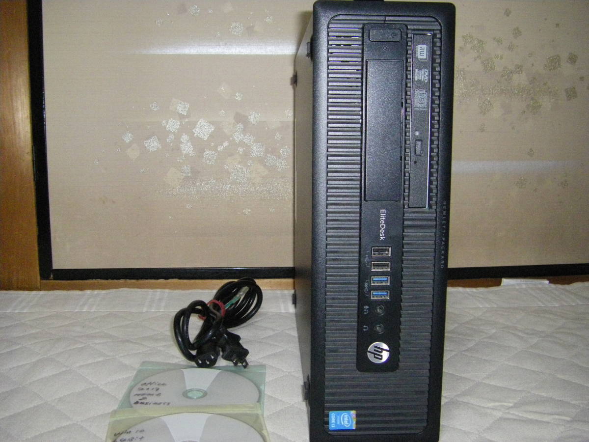 ダブルOS Win7＆10永年office2013 800G1 SFF Corei3 4130 4.3GHZ 8GB 1000GB（500×2）