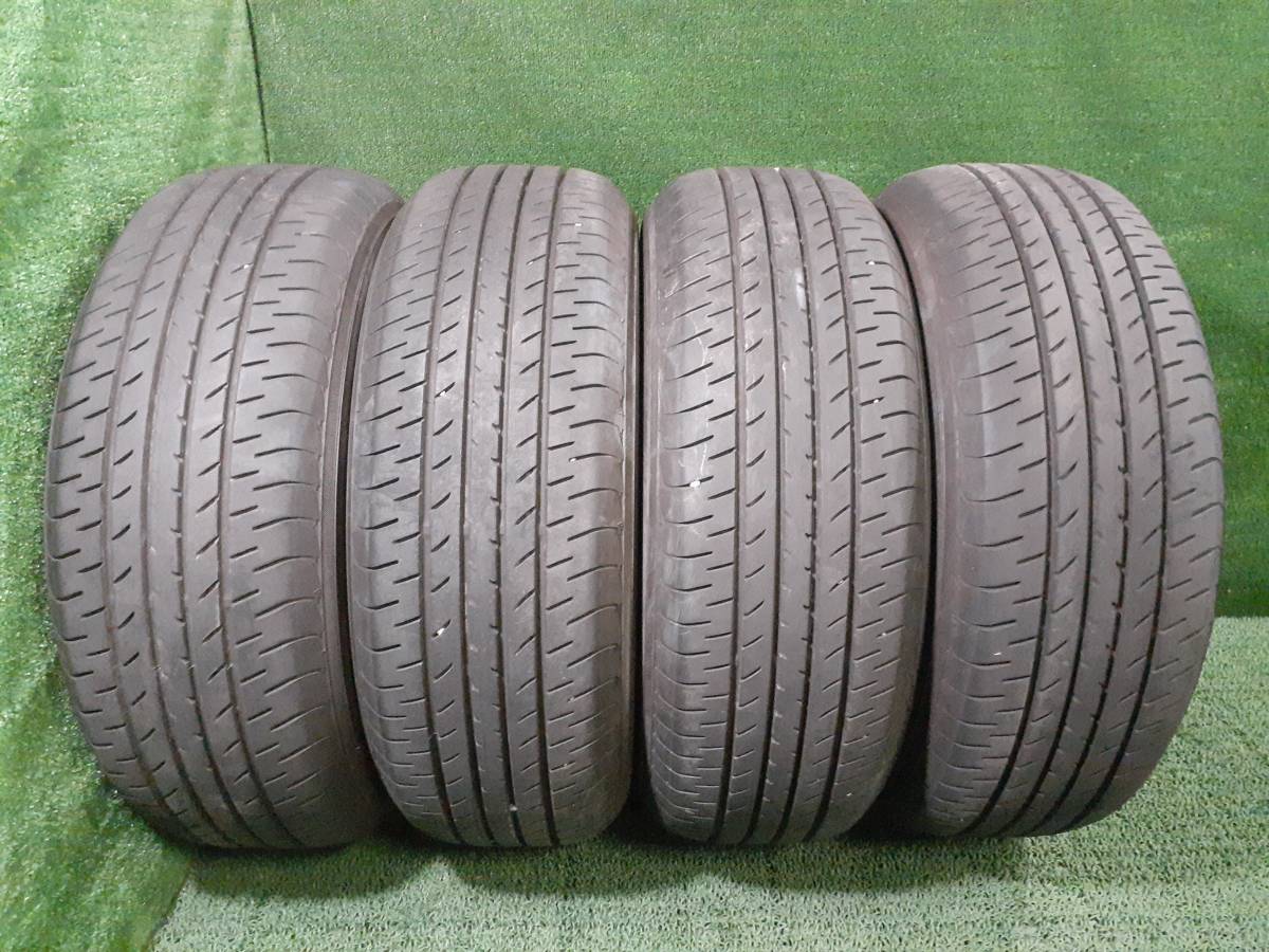 225/60R17 ヨコハマ夏タイヤ 2本セット バリ溝 17年製造 225/60r17 夏