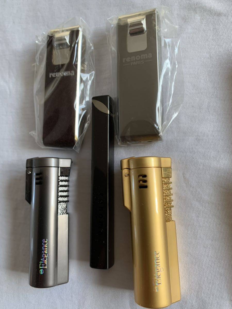 ライター まとめ B&BLUE JAMES DEAN レノマ renoma Elegance