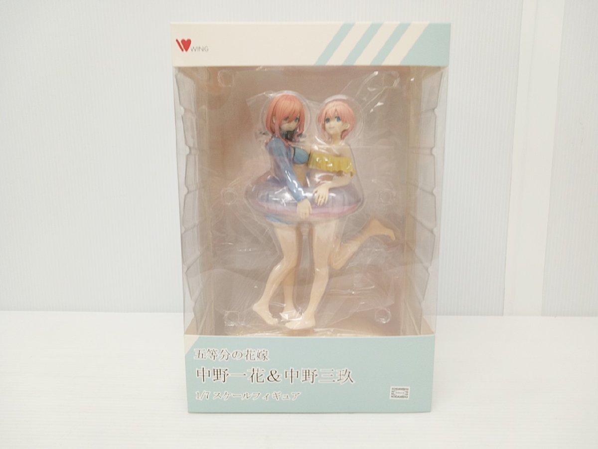 新作，最新作 B5A-57-083-1 WING ウィング 五等分の花嫁 中野一花＆中野三玖 1/7スケールフィギュア(その他)｜売買されたオークション情報、yahooの商品情報をアーカイブ公開 - オークファン その他