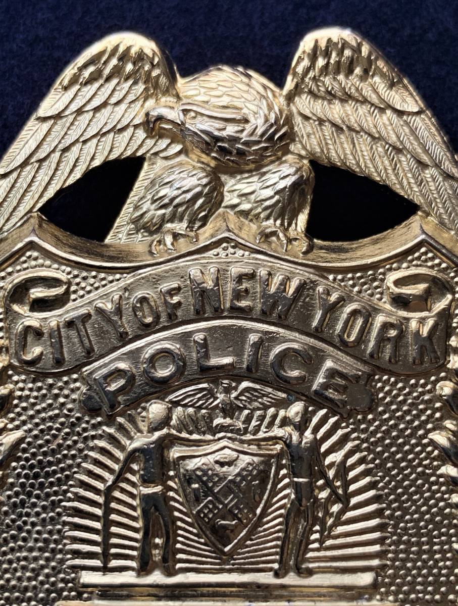 ビンテージコレクション】アメリカ USA 警察官 ポリスバッジ 3点セット