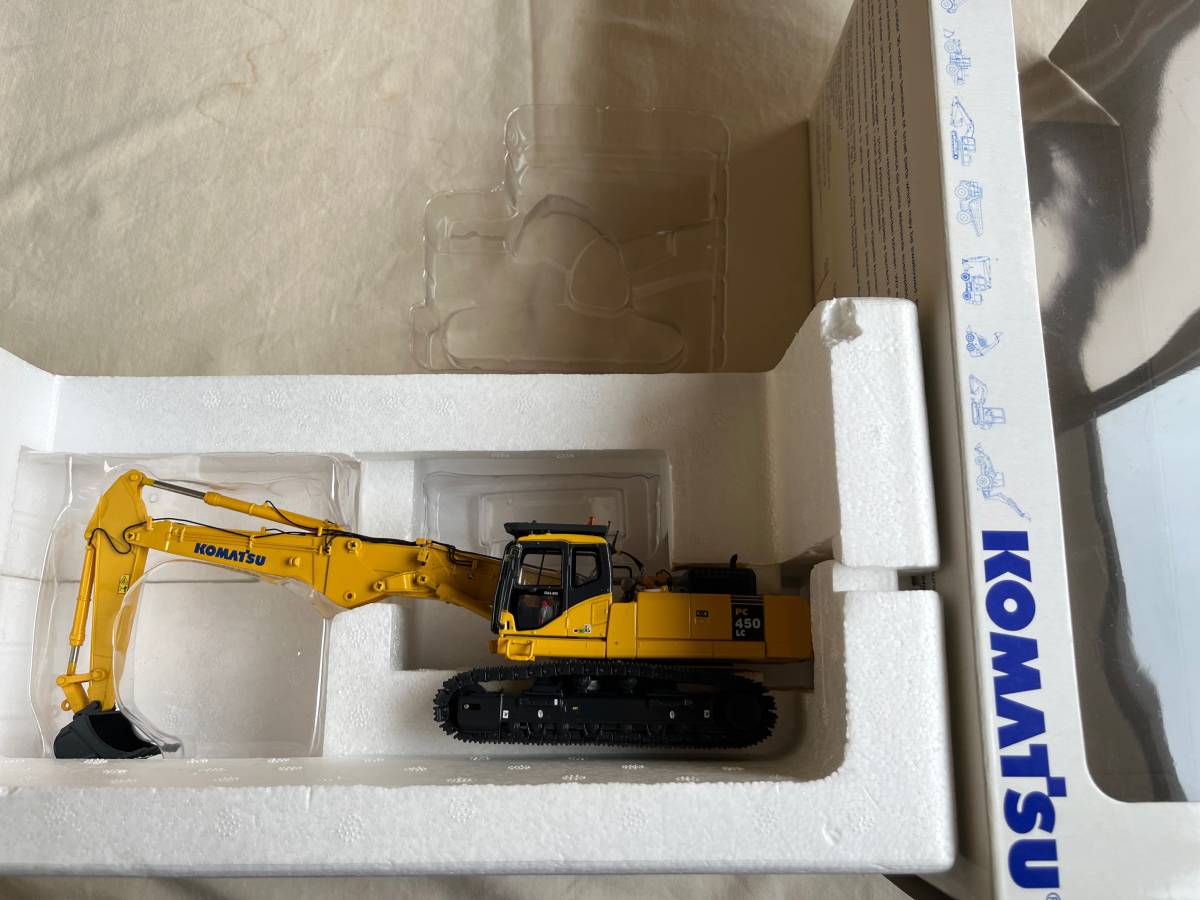 ミニカー 京商 コマツ PC450LC ショートブーム 油圧ショベル 1/50